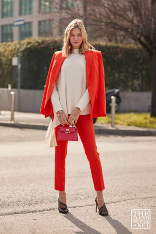 Milan Fashion Week Autumn Winter 2020 Street Style 246