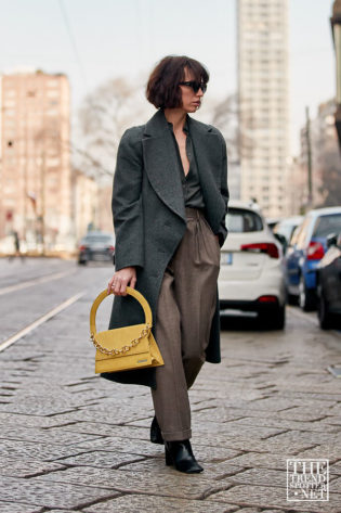 Milan Fashion Week Autumn Winter 2020 Street Style 264