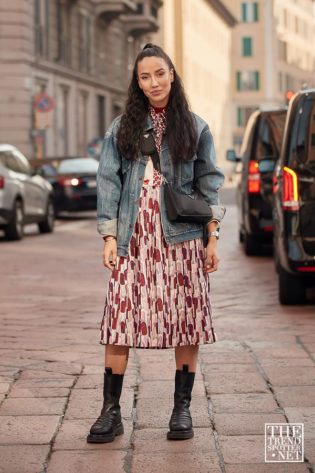 Milan Fashion Week Autumn Winter 2020 Street Style 268