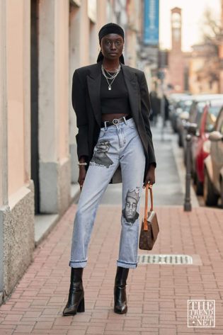 Milan Fashion Week Autumn Winter 2020 Street Style 280