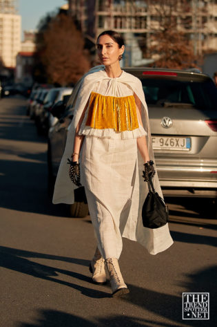 Milan Fashion Week Autumn Winter 2020 Street Style 64