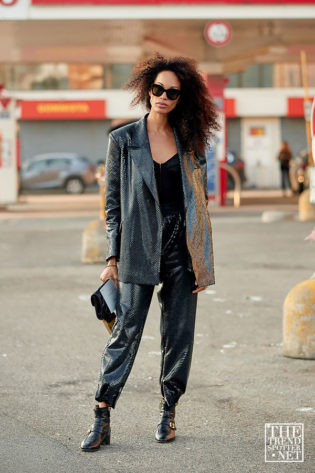 Milan Fashion Week Autumn Winter 2020 Street Style 7