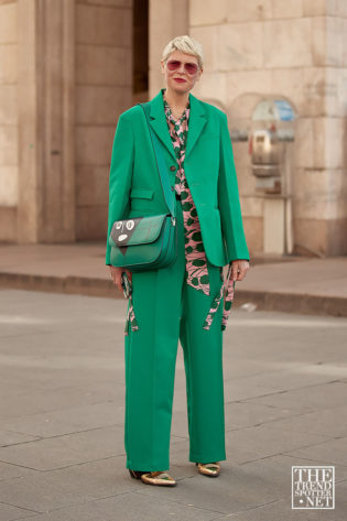 Milan Fashion Week Autumn Winter 2020 Street Style 76