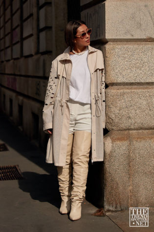 Milan Fashion Week Autumn Winter 2020 Street Style 88