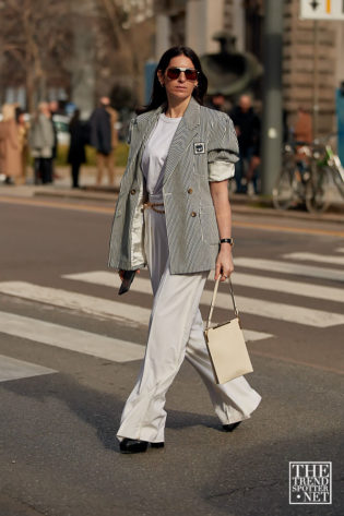 Milan Fashion Week Autumn Winter 2020 Street Style 98