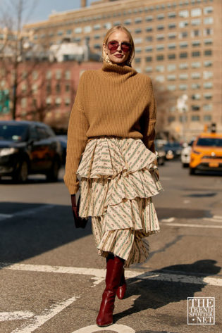 New York Fashion Week Autumn Winter 2020 Street Style 108