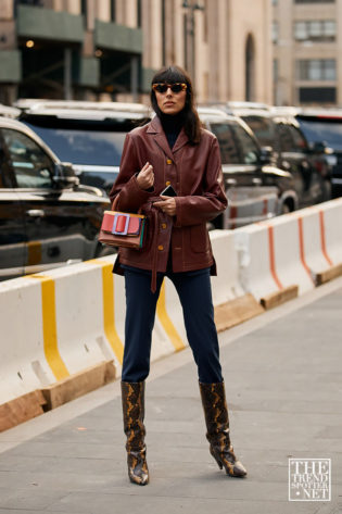 New York Fashion Week Autumn Winter 2020 Street Style 118