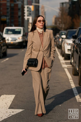 New York Fashion Week Autumn Winter 2020 Street Style 122