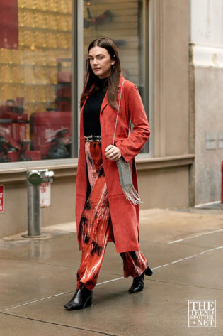 New York Fashion Week Autumn Winter 2020 Street Style 208