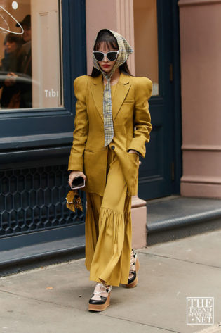 New York Fashion Week Autumn Winter 2020 Street Style 21