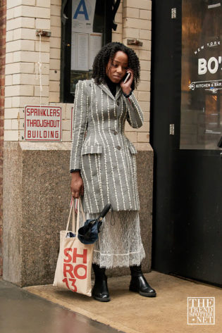 New York Fashion Week Autumn Winter 2020 Street Style 211