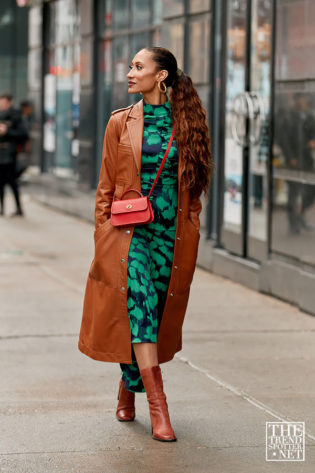 New York Fashion Week Autumn Winter 2020 Street Style 239