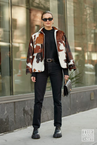 New York Fashion Week Autumn Winter 2020 Street Style 75