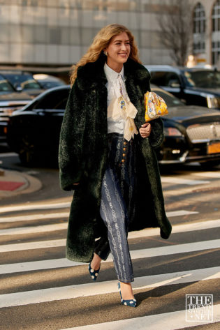 New York Fashion Week Autumn Winter 2020 Street Style 88