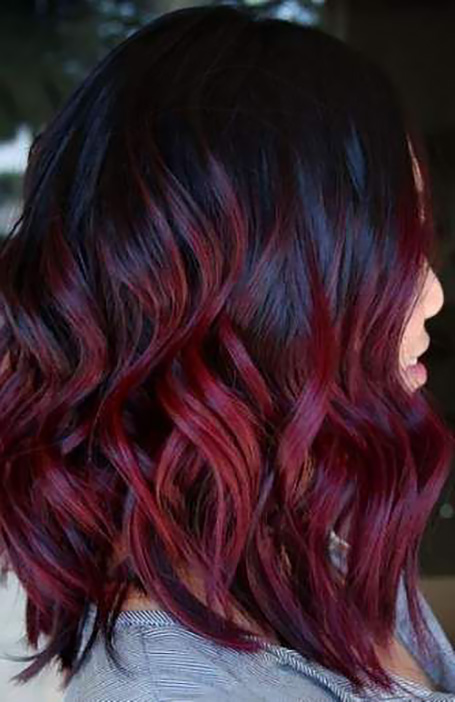 Top 30 Red Highlights On Black Hair Ideas 2022 Updated  Tattooed Martha