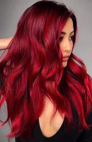 30 Sexy Dark Red Hair Ideas for 2023 - The Trend Spotter