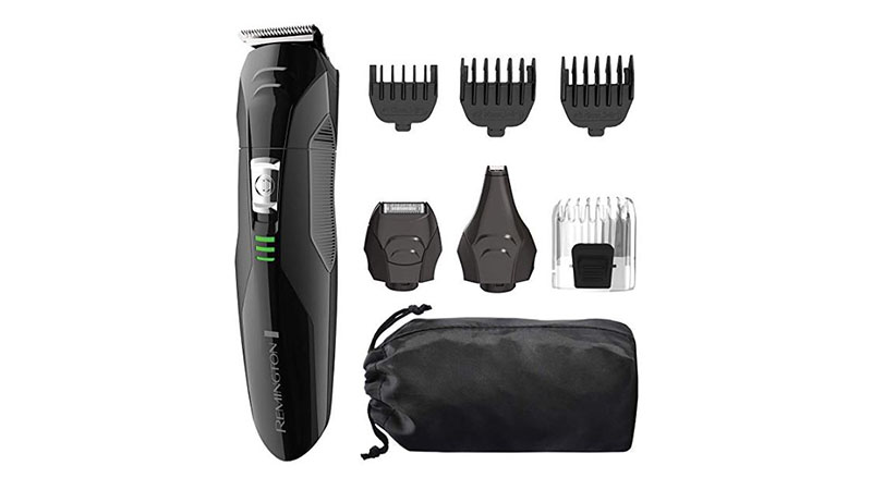 Remington Pg6025 All In 1 Lithium Powered Grooming Kit, Beard Trimmer (8 Pieces)