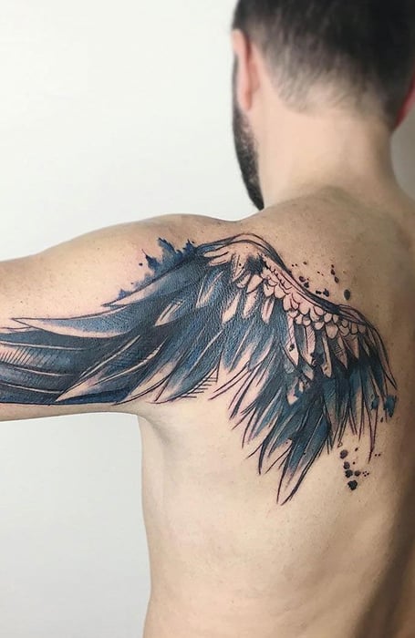 Tattoo design back shoulder