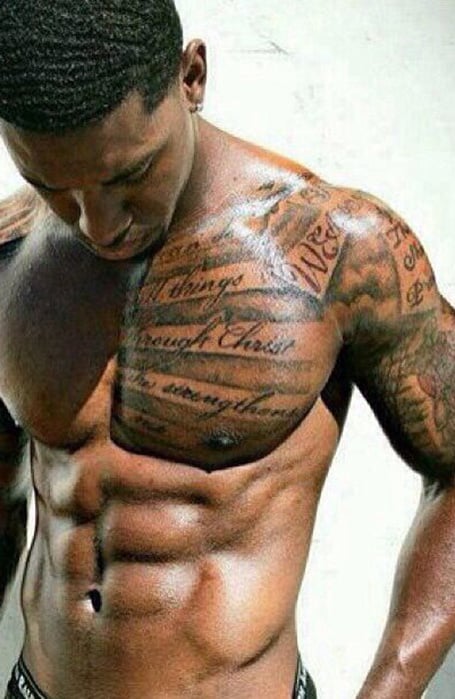 Shoulder Tattoo For Black Men