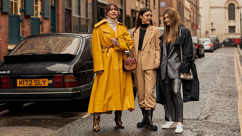 Der beste Streetstyle der London Fashion Week AW 2020