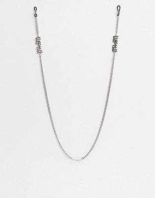 Wftw Sunglasses Chain In Silver
