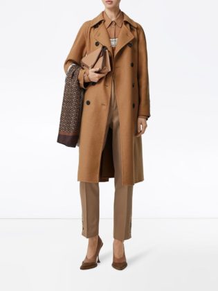 Burberry Cashmere Trench Coat