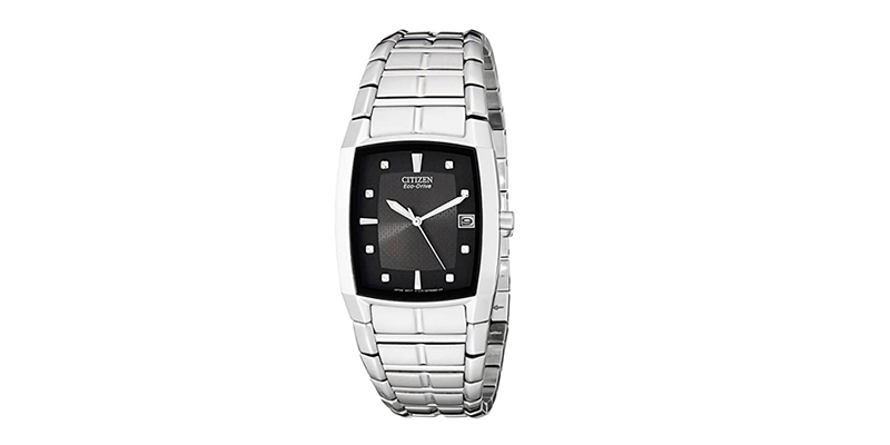 Citizen Men's Eco Drive Stainless Steel Watch With Date