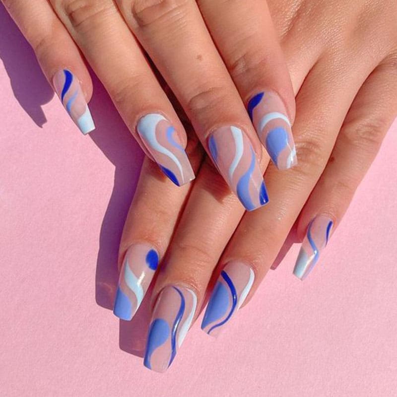 35 Best May Nail Ideas to Try | Acrylic nails coffin pink, Long square  acrylic nails, Crystal nails