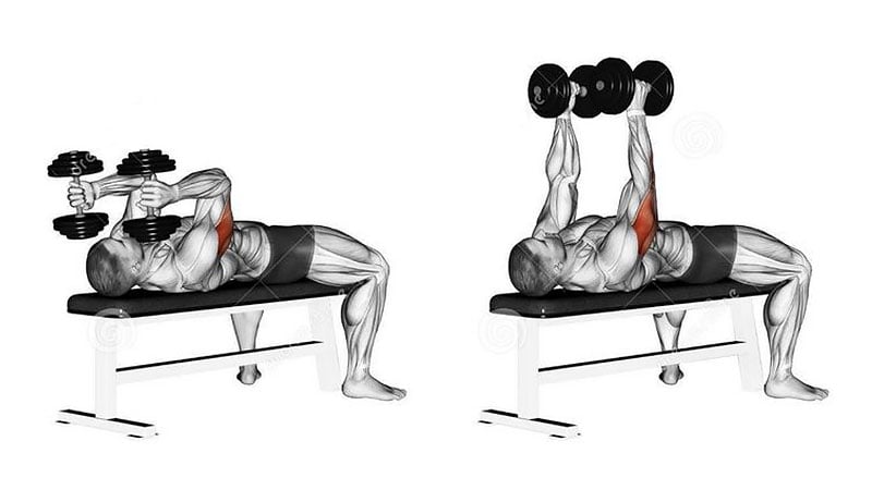 Lying Triceps Extension