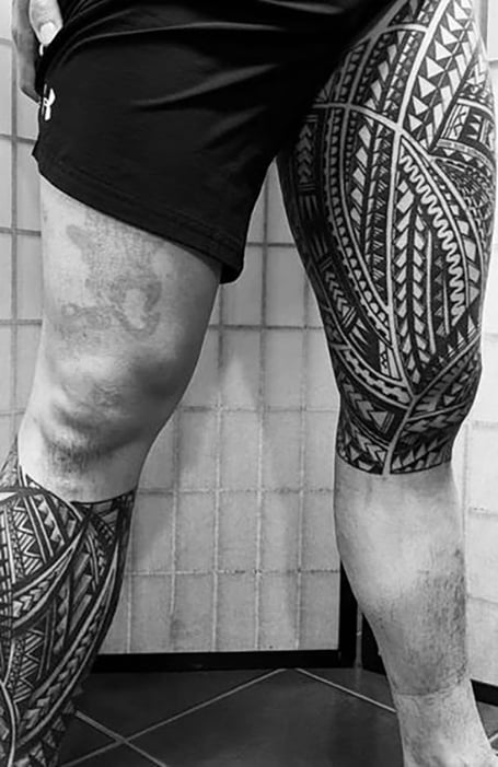 Beautiful work on this leg tattoo honoring the great outdoors of the  Pacific Northwest by jilliankarosa       linework  Instagram