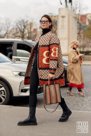 Paris Fashion Week Autumn Winter 2020 Street Style 216