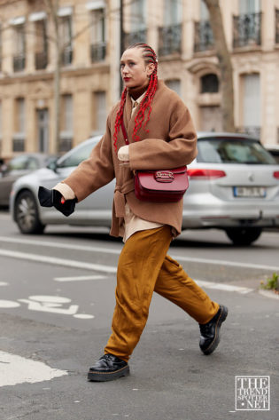 Paris Fashion Week Autumn Winter 2020 Street Style 276