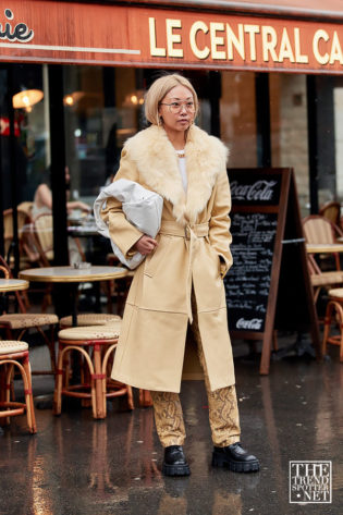 Paris Fashion Week Autumn Winter 2020 Street Style 326