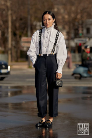 Paris Fashion Week Autumn Winter 2020 Street Style 369