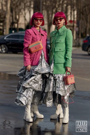 Paris Fashion Week Autumn Winter 2020 Street Style 373