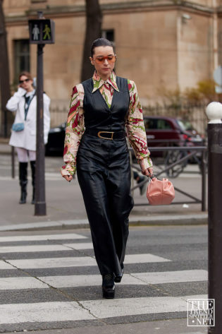 Paris Fashion Week Autumn Winter 2020 Street Style 414