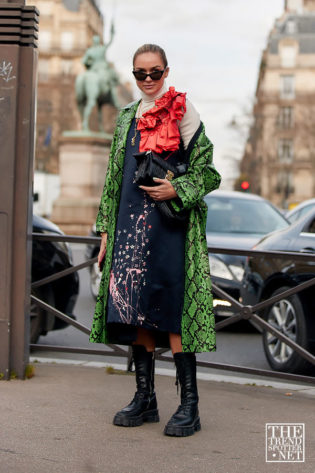 Paris Fashion Week Autumn Winter 2020 Street Style 418