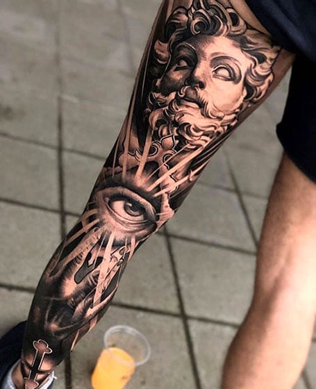 Best Full Calf Tattoo Best Leg Tattoos For Men Cool Lower Upper Side Leg T   Best leg tattoos Leg tattoo men Leg tattoos