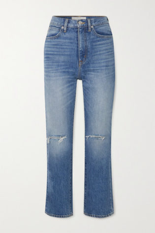 Slvrlake London Crop Distressed High Rise