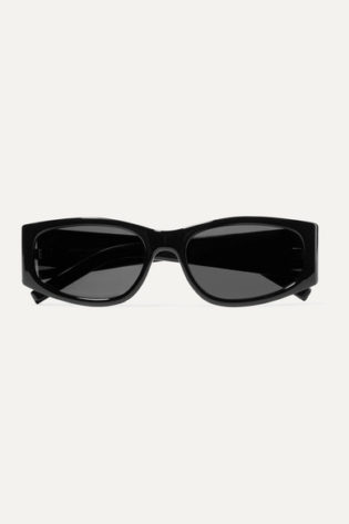 Square Frame Acetate Sunglasses