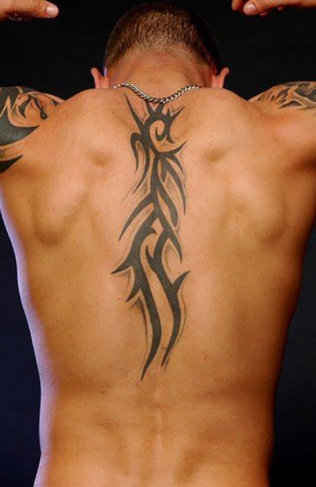 Guys for back tattoos Back tattoos