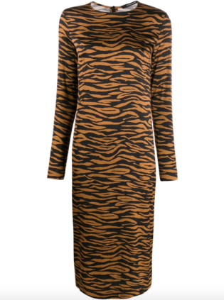 Zebra Print Dress