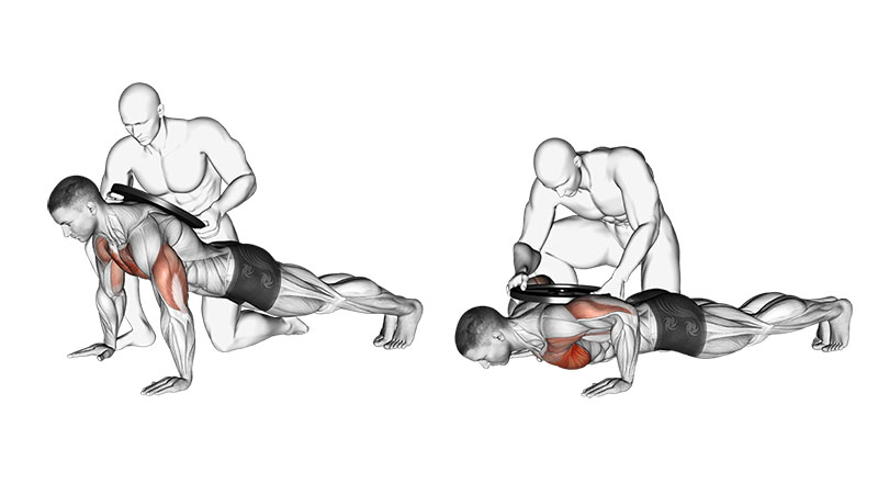 Assisted Weighted Pushup