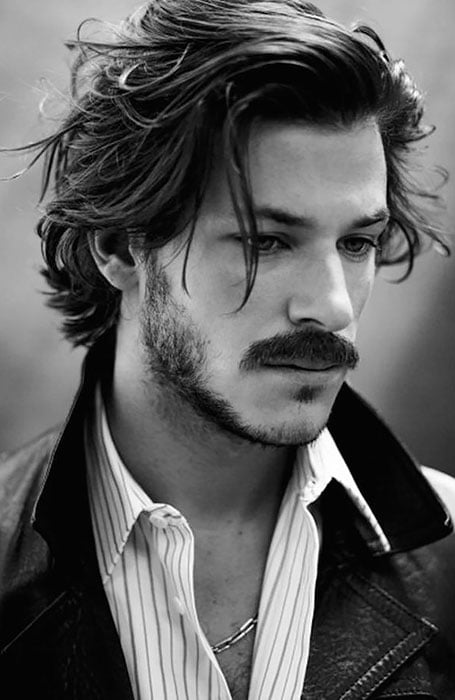 Sexy men with mustaches