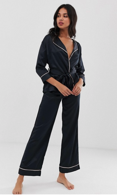 Bluebella Wren Kimono Pyjama Set