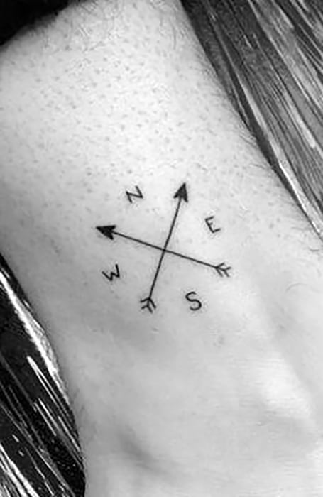 Compass Tattoo