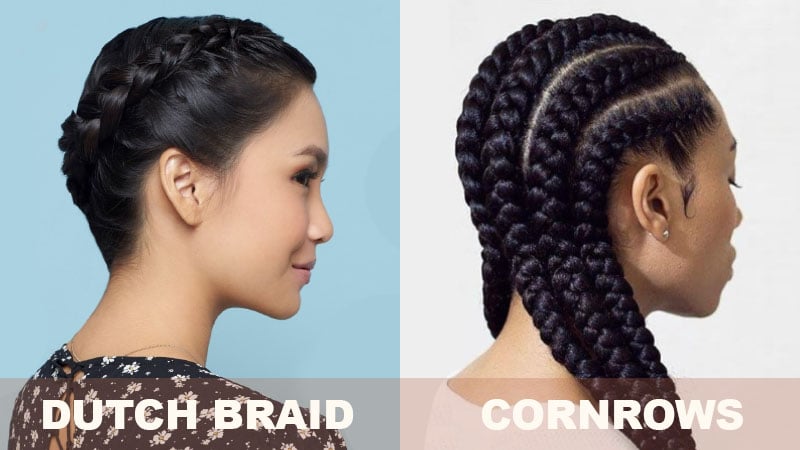 french braid vs dutch braid