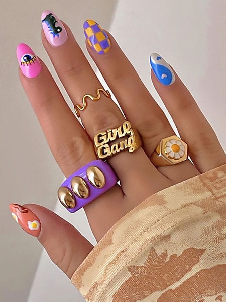 Different clearance nail designs
