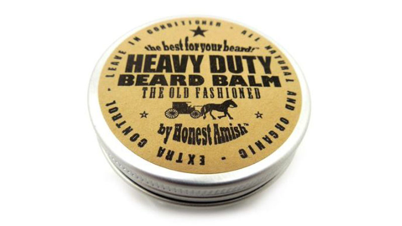 Honest Amish Heavy Duty Beard Balm 2 Ounce Beard Conditioner
