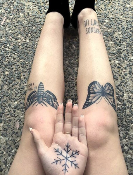 Leg Tattoo